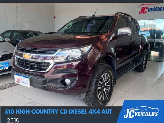 CHEVROLET S10 2.8 HIGH COUNTRY 4X4 CD 16V TURBO DIESEL 4P AUTOMÁTICO